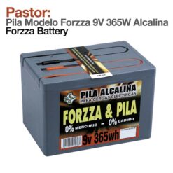 PASTOR: PILA MODELO FORZZA 9V 365W ALCALINA -