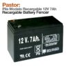PASTOR: PILA MODELO RECARGABLE 12V 7Ah -