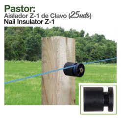 PASTOR: AISLADOR Z-1 DE CLAVO 25uds -