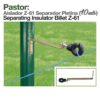 PASTOR: AISLADOR Z-61 SEPARADOR PLETINA 10uds -