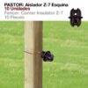 PASTOR: AISLADOR Z-7 ESQUINA 10uds -
