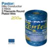 PASTOR: HILO CONDUCTOR 200m 3 HILOS AZUL -