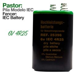 PASTOR: PILA MODELO IEC 6V 4R25 -