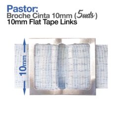 PASTOR: BROCHE CINTA 10mm 5uds -