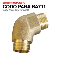 BEBEDERO REPUESTO CODO PARA BA711 -