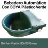 BEBEDERO AUTOMÁTICO 300/63 CON BOYA PLÁSTICO VERDE -