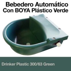 BEBEDERO AUTOMÁTICO 300/63 CON BOYA PLÁSTICO VERDE -