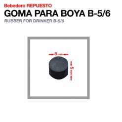 BEBEDERO REPUESTO GOMA PARA BOYA B-5-6 -