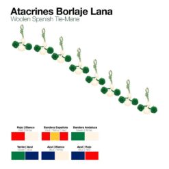 ATACRINES BORLAJE LANA - Color: Marino/Blanco