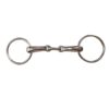 FILETE DE ANILLAS DOBLE ARTICULACIÓN INOX LIGERO Marjoman Distribution comprar equipación equitación España