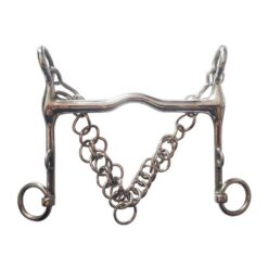 BOCADO POLO INOX. FIJO CON CADENILLA Marjoman Distribution comprar equipación equitación España