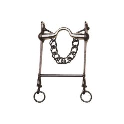 BOCADO VAQUERO EMBOCADURA INOX. ASA CALDERA BARRA RECTA Marjoman Distribution comprar equipación equitación España