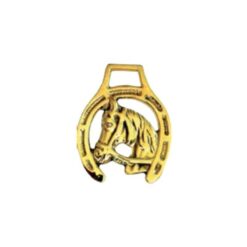ADORNO CABEZA CABALLO CON HERRADURA Y PASADOR Pera comprar equipación equitación España