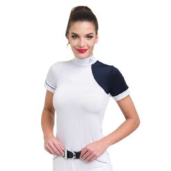 Camiseta hípica de concurso SIMPLY DAME manga corta Cavalliera Cavalliera comprar equipación equitación España