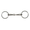 FILETE DE ANILLAS EMBOCADURA MACIZA EN ACERO INOX Tattini comprar equipación equitación España