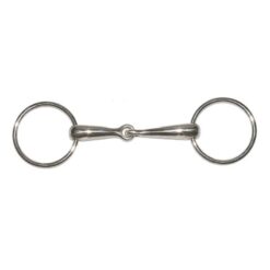 FILETE DE ANILLAS EMBOCADURA MACIZA EN ACERO INOX Tattini comprar equipación equitación España
