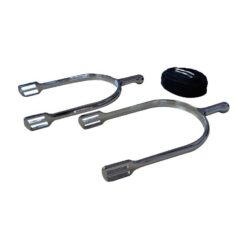 ESPUELA NIQUELADA CON CORREAS PRESENTADA EN BLÍSTER Marjoman Distribution comprar equipación equitación España