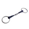 FILETE DE ANILLAS GOMA DOBLE ARTICULACIÓN EN LA EMBOCADURA AC. INOX. Marjoman Distribution comprar equipación equitación España