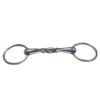 FILETE DE ANILLAS DOBLE ARTICULACIÓN INOX GRUESO Marjoman Distribution comprar equipación equitación España