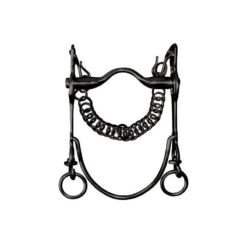 BOCADO VAQUERO PAVONADO ECO.EMBOCADURA SUAVE BARRA CURVA Marjoman Distribution comprar equipación equitación España