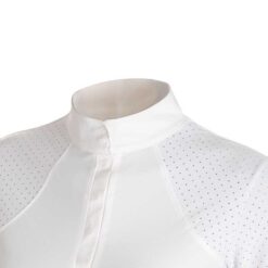 Alternative view of Camisa Tattini de niña con inserciones microperforadas
