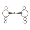 BOCADO PESSOA EMBOCADURA PARTIDA 6 ANILLAS INOX Marjoman Distribution comprar equipación equitación España