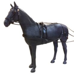ENGANCHE DE CUERO CON PECHOPETRAL PARA UN CABALLO Marjoman Distribution comprar equipación equitación España