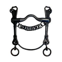 Bocado vaquero de fragua pierna articulada embocadura inglesa Marjoman Distribution comprar equipación equitación España