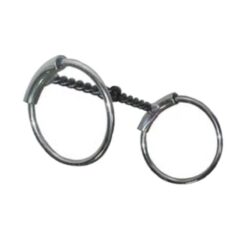 FILETE D RETORCIDO 6 MM EMBOCADURA NEGRA Tattini comprar equipación equitación España