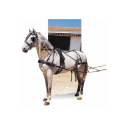 ENGANCHE CON PECHOPETRAL PARA UN CABALLO HEBILLAJE INOX Marjoman Distribution comprar equipación equitación España