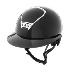 Casco LAS Opera Cornice Crystal visera ancha Las Helmets comprar equipación equitación España