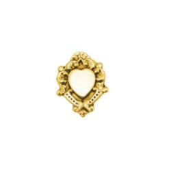 ADORNO SILLÍN BLASÓN CON CORAZÓN Pera comprar equipación equitación España