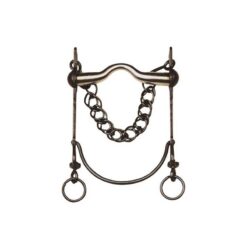 BOCADO VAQUERO EMBOCADURA INOX. SUAVE BARRA CURVA Marjoman Distribution comprar equipación equitación España