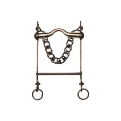 BOCADO VAQUERO EMBOCADURA INOX. SUAVE BARRA RECTA Marjoman Distribution comprar equipación equitación España