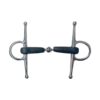 Filete de doble palillo con goma articulado inox Marjoman Distribution comprar equipación equitación España
