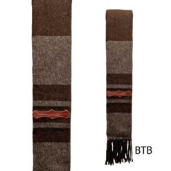 Manta estribera de Grazalema cosida
