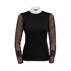 Camiseta de concurso Cavalliera SIGNATURE SLEEVES sin forro para mujer
