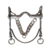 BOCADO VAQUERO CROMADO EMBOCADURA SUAVE BARRA CURVA Marjoman Distribution comprar equipación equitación España