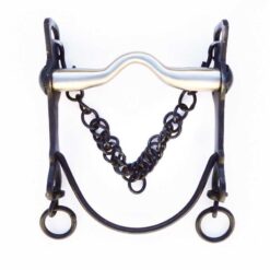 BOCADO VAQUERO EMBOCADURA INOX SUAVE BARRA CURVA Marjoman Distribution comprar equipación equitación España