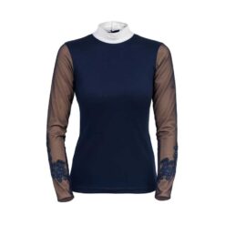 Camiseta de concurso Cavalliera SIGNATURE SLEEVES sin forro para mujer