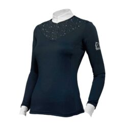 Camiseta de concurso manga larga Tattini para mujer con detalles de Cristal Pavé Tattini comprar equipación equitación España