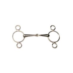 BOCADO PESSOA EMBOCADURA ARTICULADO CORTO INOX. Marjoman Distribution comprar equipación equitación España