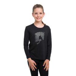 Top hípico de algodón JUMPING STAR KIDS manga larga Cavalliera comprar equipación equitación España