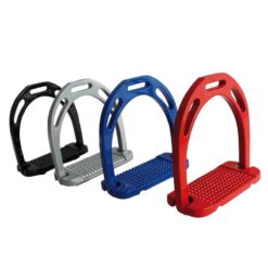 Estribo inglés de aluminio de 12 cm (par) Marjoman Distribution comprar equipación equitación España