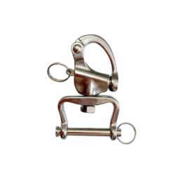 Mosquetón de enganche inox marino 94 mm Marjoman Distribution comprar equipación equitación España