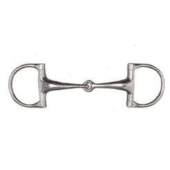 FILETE D PARTIDO EMBOCADURA GRUESA ACERO INOX Tattini comprar equipación equitación España