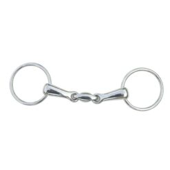 FILETE DE ANILLAS CON EMBOCADURA DE 3 PIEZAS Tattini comprar equipación equitación España