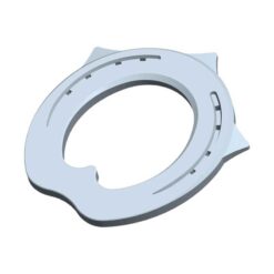 Alternative view of HERRADURA ALUMINIO DE BARRA FEEDBLACK BARSHOE BLACKSMITH (UNIDAD)