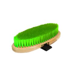 BRUZA DASLO MANGO MADERA CON CERDA FLUORESCENTE Tattini comprar equipación equitación España