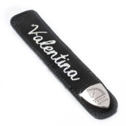 TIRA INTERCAMBIABLE ATERCIOPELADA CON NOMBRE O INICIALES BORDADAS Tattini comprar equipación equitación España